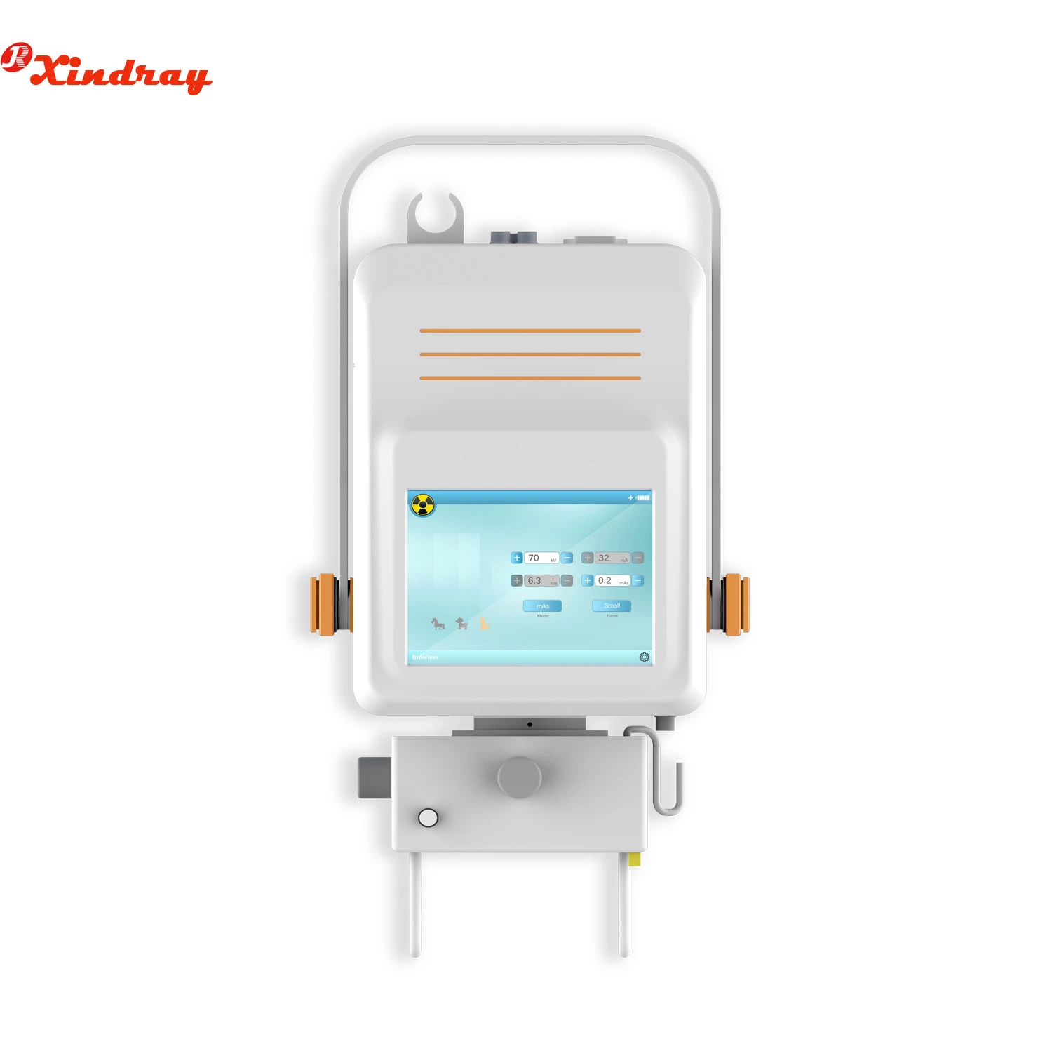 Medical 100mA Portable Veterinary X-ray Equipment for Diagnosis Pet Body