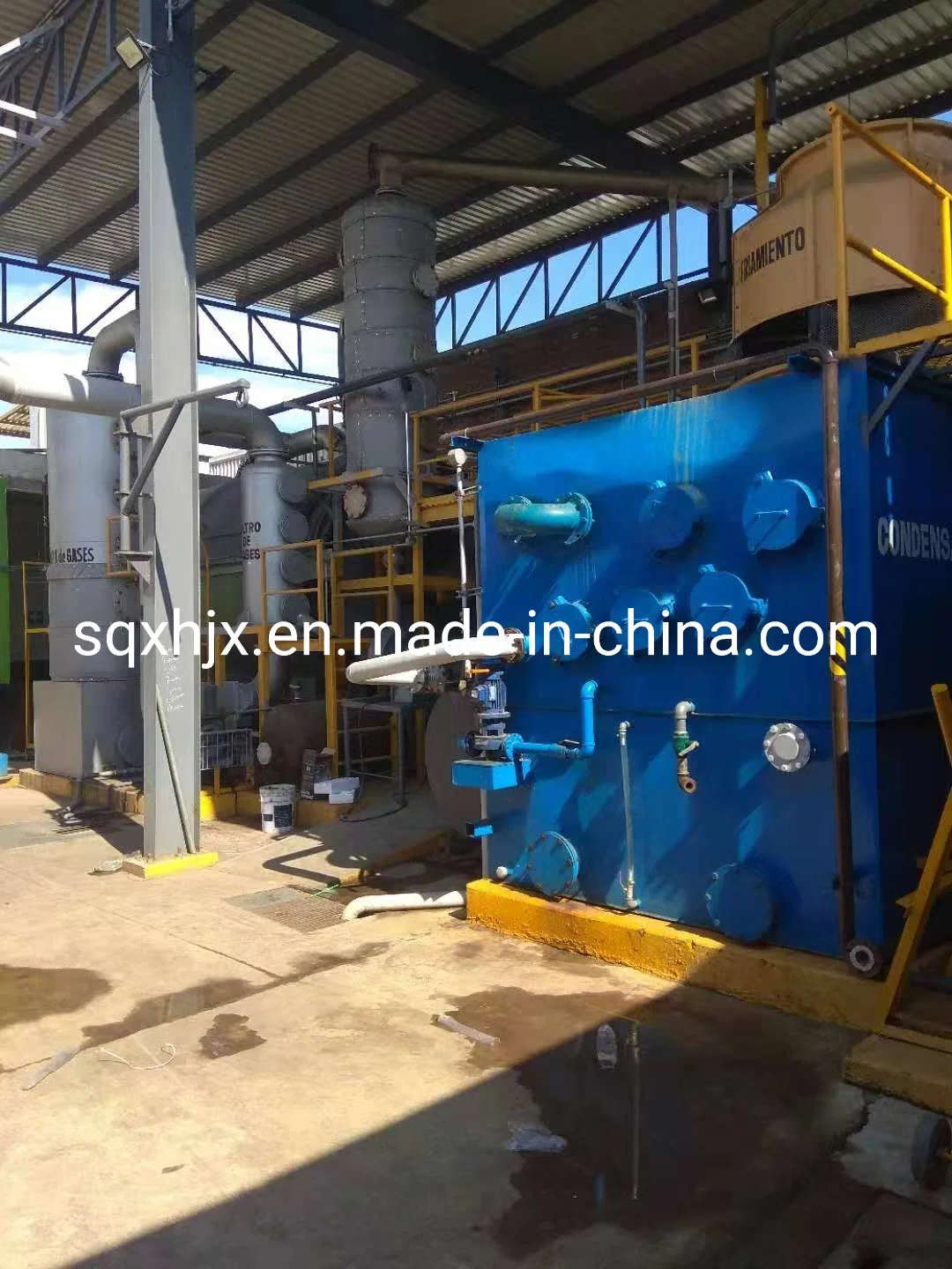 12tpd Tyres Waste Recycling Pyrolysis Plant to Oil