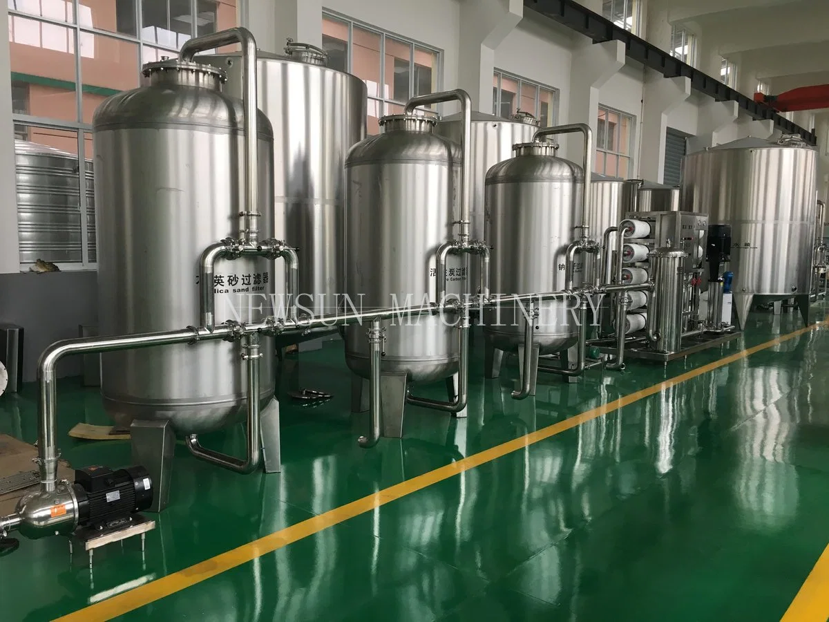 Zhangjiagang Automatic Industrial Drinking Pure Mineral Water RO Reverse Osmosis Water Filters Water Treatment Purifucation System