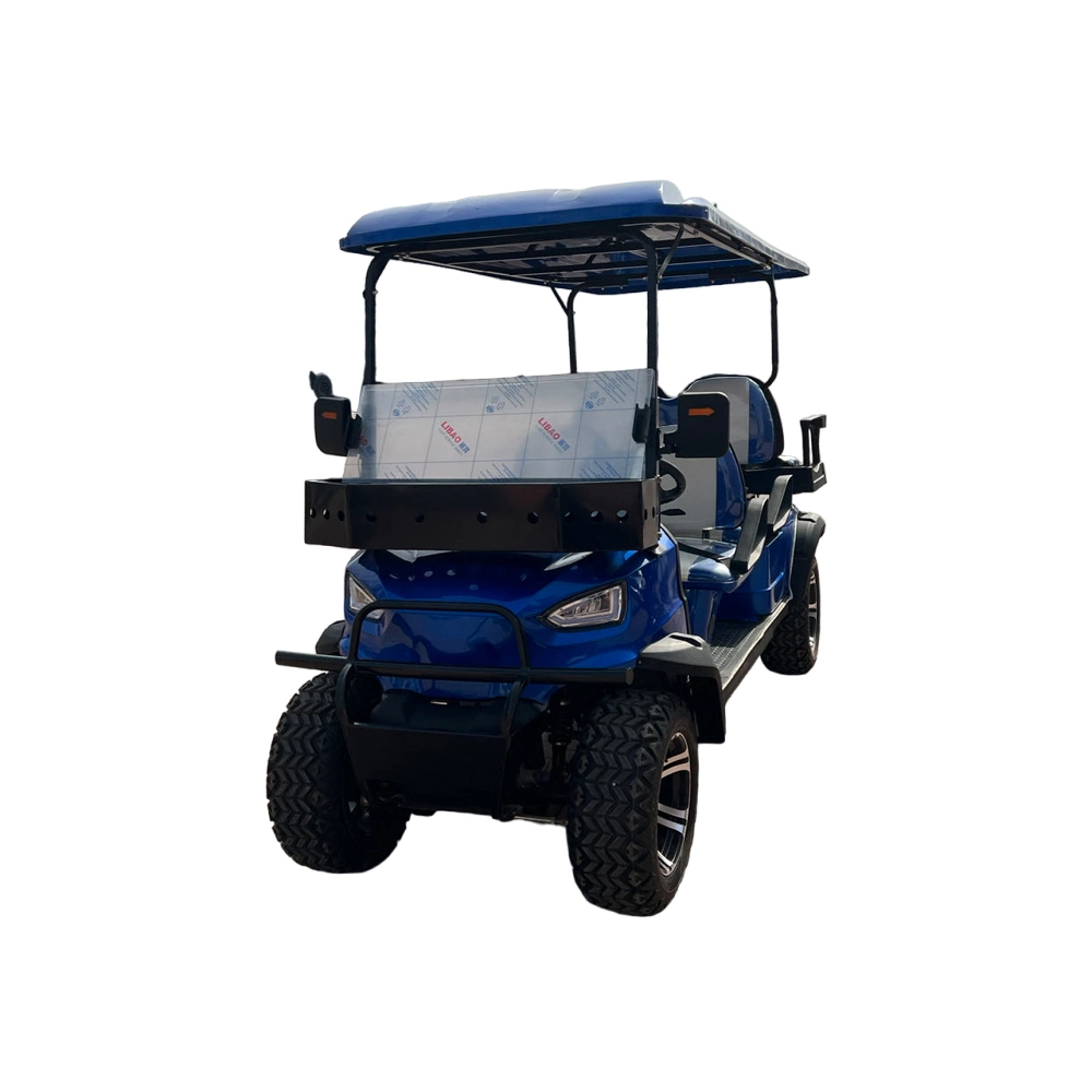 Hot Vender 72V/5kw coche eléctrico eléctrico Golf Cart 6 seater Versión de actualización Golf Cart Top Golf