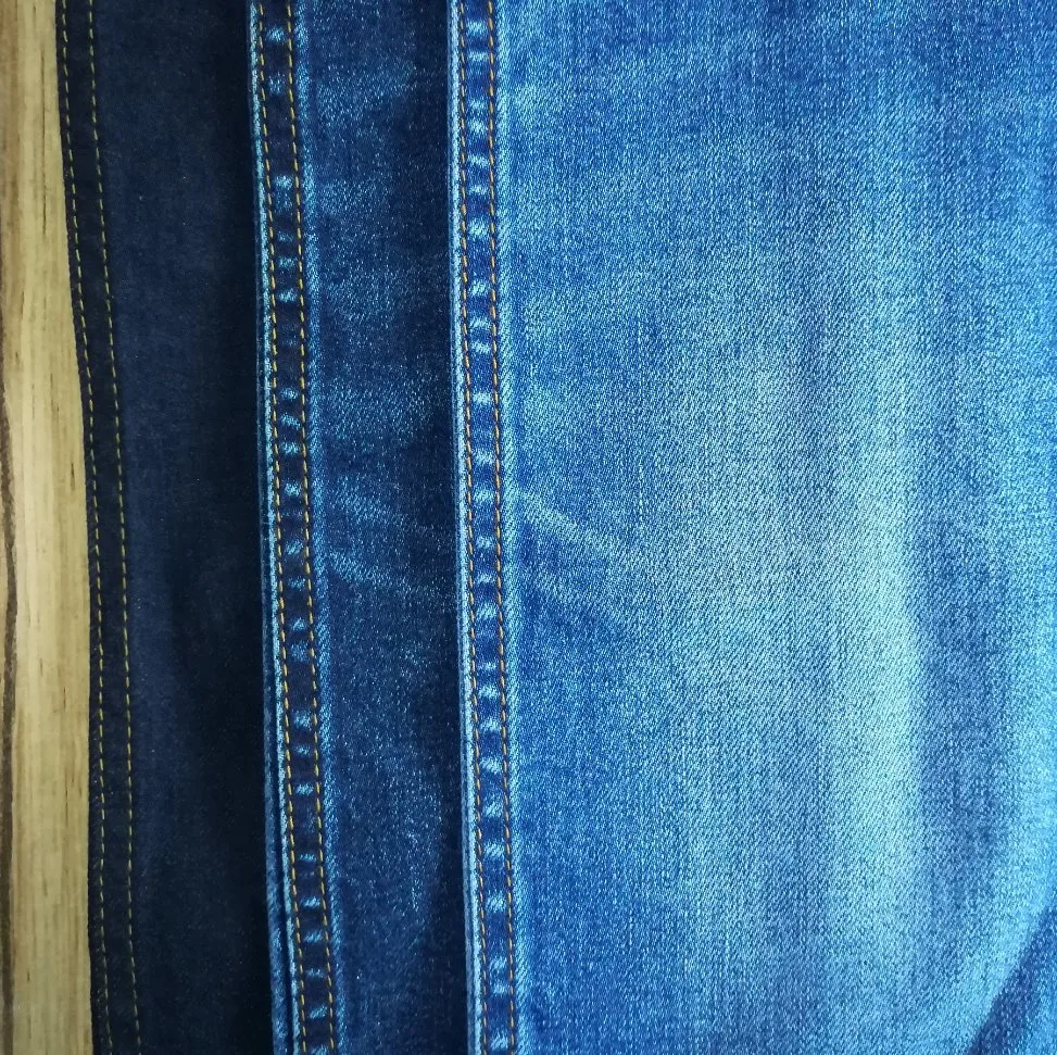 Hemp Denim Fabric for Fashion Brand Jeans Garment