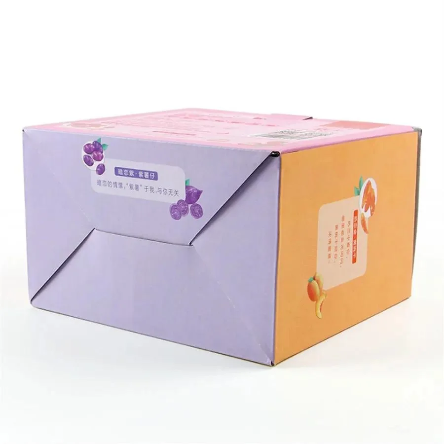 Wholesale/Supplier Fruit Box Handle Corrugated Box for Dry Fruit