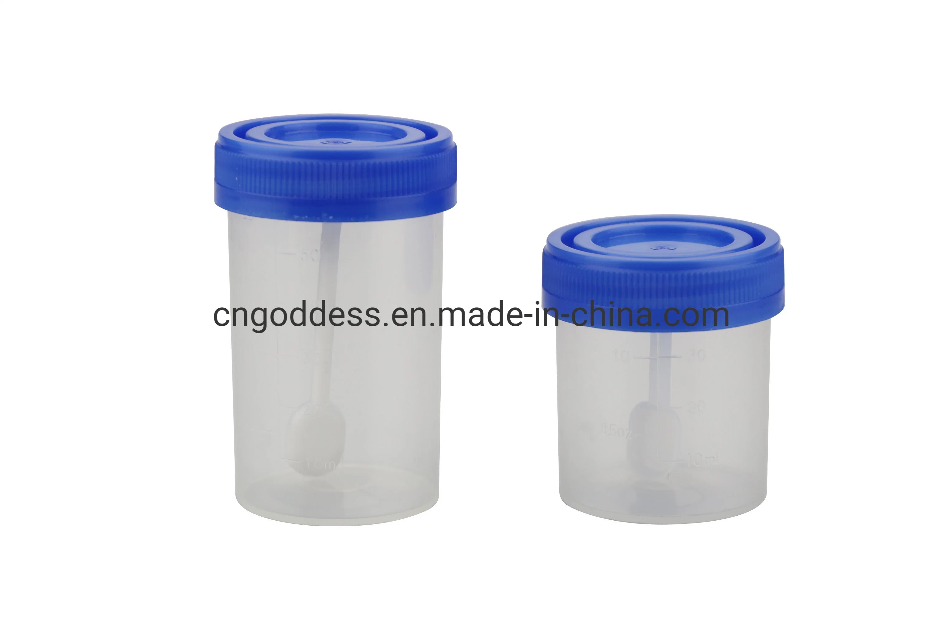 40ml, 60ml Size Measurement Bottle Plastic Urine Cup