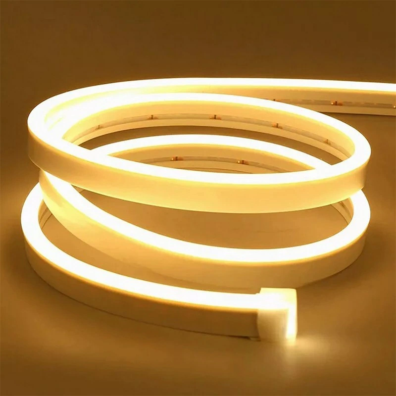 IP65 Waterproof PVC Silicon Neon Rope Strip 110V 220V 12V 24V RGB Flex LED Neon Light