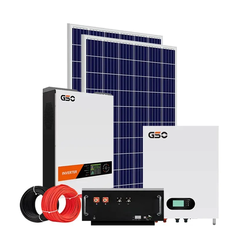 Uso comercial 5kw 10KW 15kW off Grid Solar Energy Storage Sistema