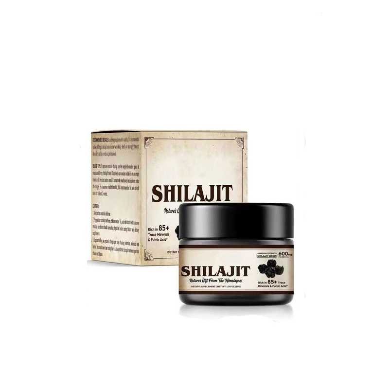 Wholesale/Supplier Pure Shilajit Resin with Scoop High Nutritional Potency Plant-Derived Trace Minerals