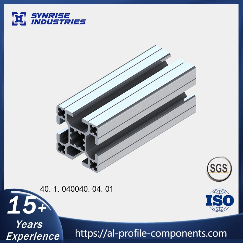 Custom 20 30 40 45 50 60 Serie Aluminiumlegierung Rahmenprofil Modulares Aluminium-Extrusionsprofil