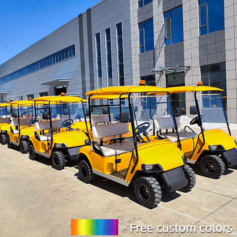 Fábrica Chinesa baratos Fornecedor 2 seaters Electric Sightseeing Bus lazer Carro de Golfe elétrico modificado pelo desporto