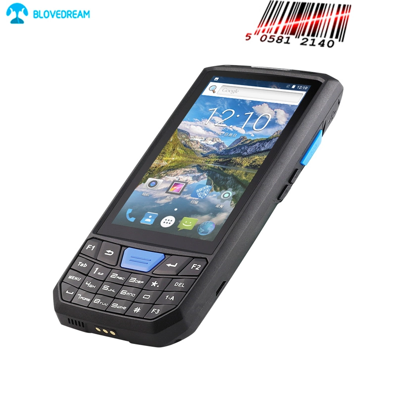 Android 1d 2D Qr Barcode Scanner PDA with SIM and Psam Card Slot