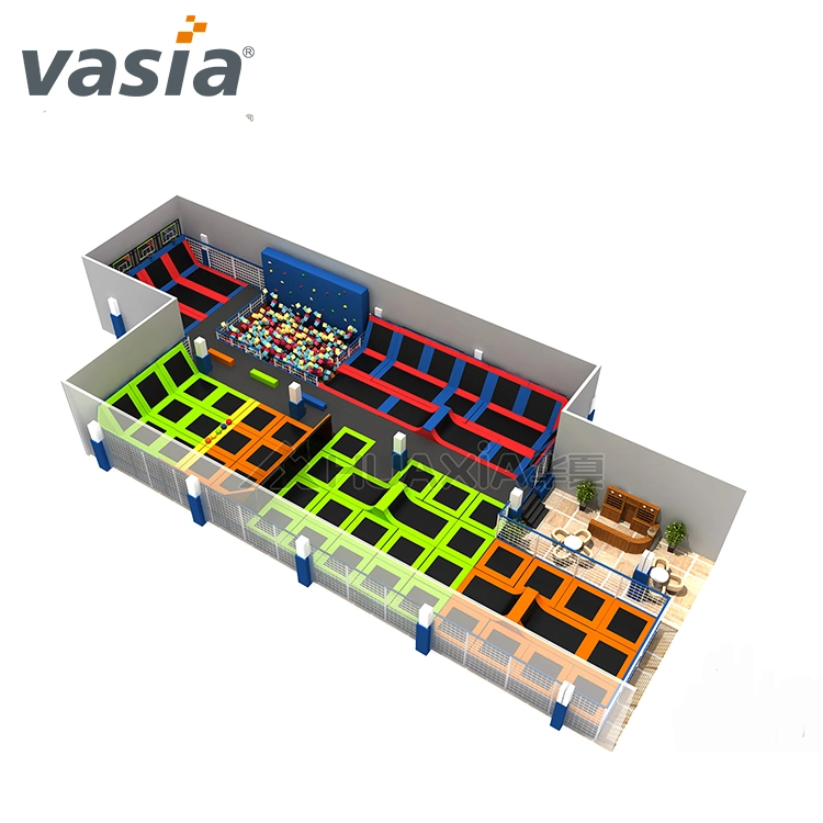 Vasia Amusement Park Equipment Factory Trampoline Park