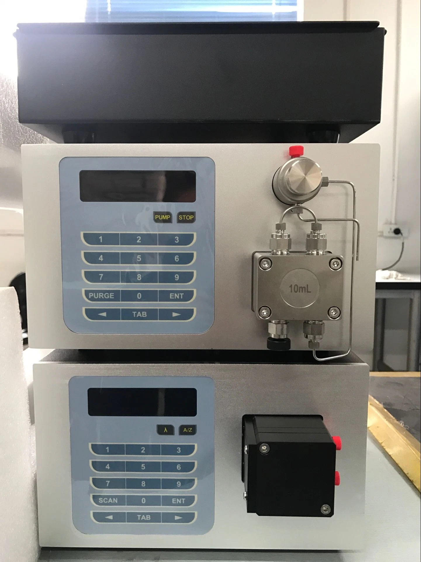 La cromatografía líquida de alta presión HPLC isocrático Sistema de gradiente de sistema de HPLC.