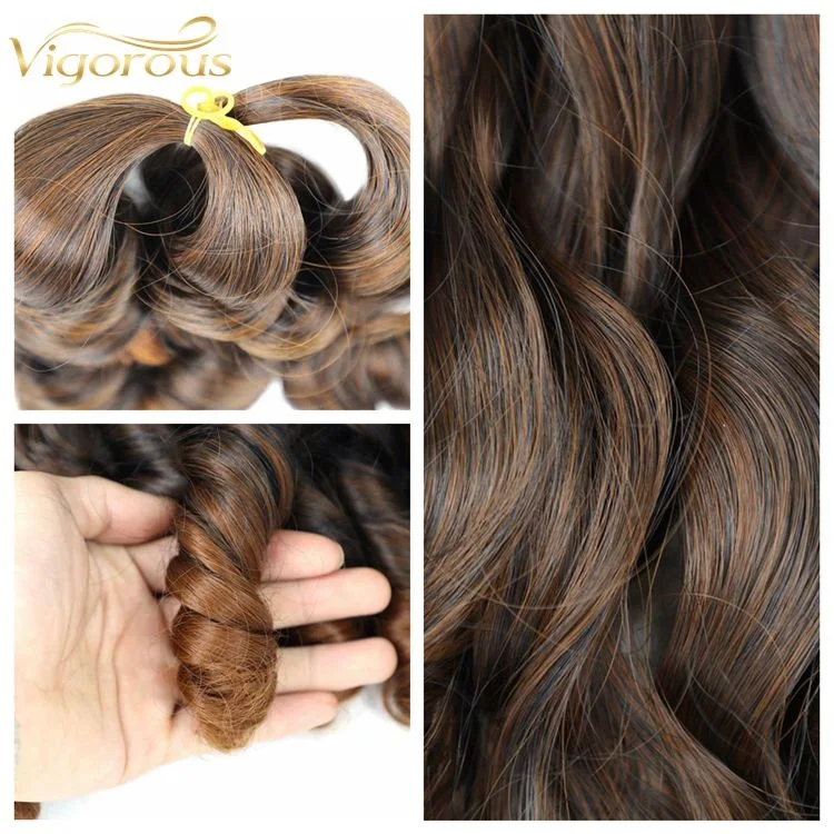 Synthetic Braiding Hair Extension Loose Wave Crochet