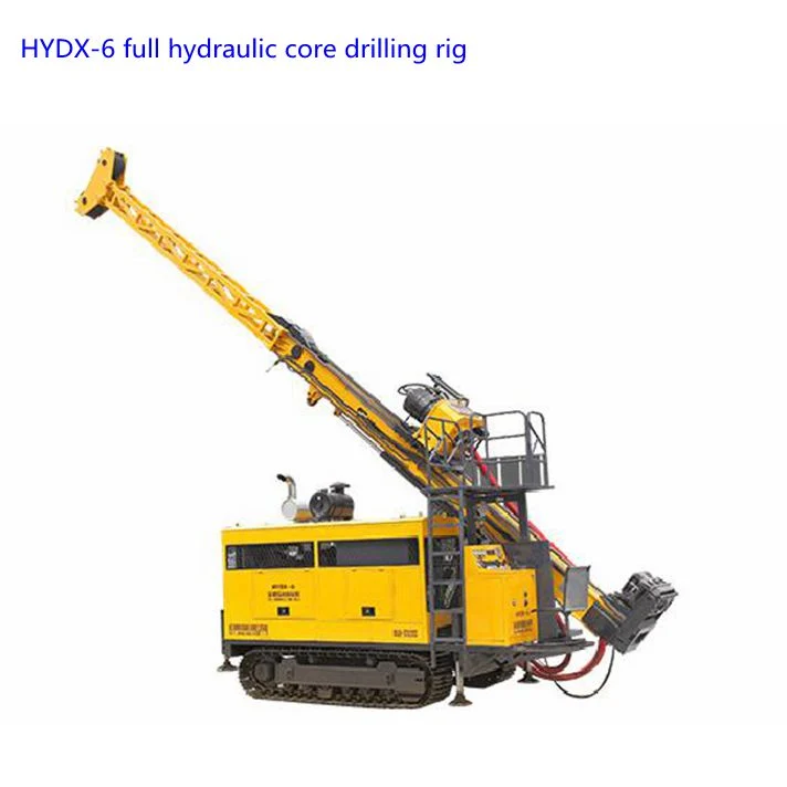 Hydx-6 Unidad superior hidráulico completo equipo de perforación de núcleo de exploración de minas
