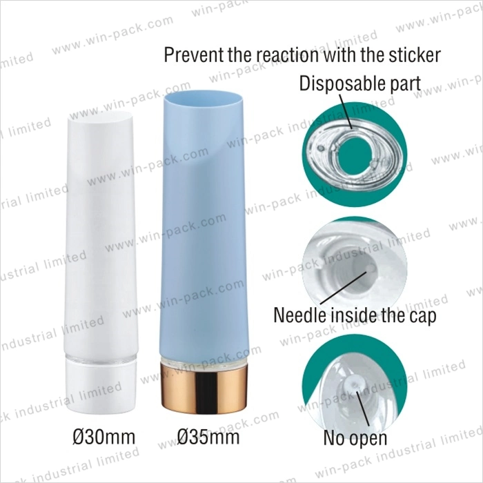 Winpack Top Quality Cosmetic Plastic Tube Bottle Face Skin Care Product