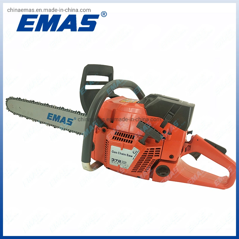 Emas Gasoline H372XP Chain Saw with Normal Bar and Emas Chain