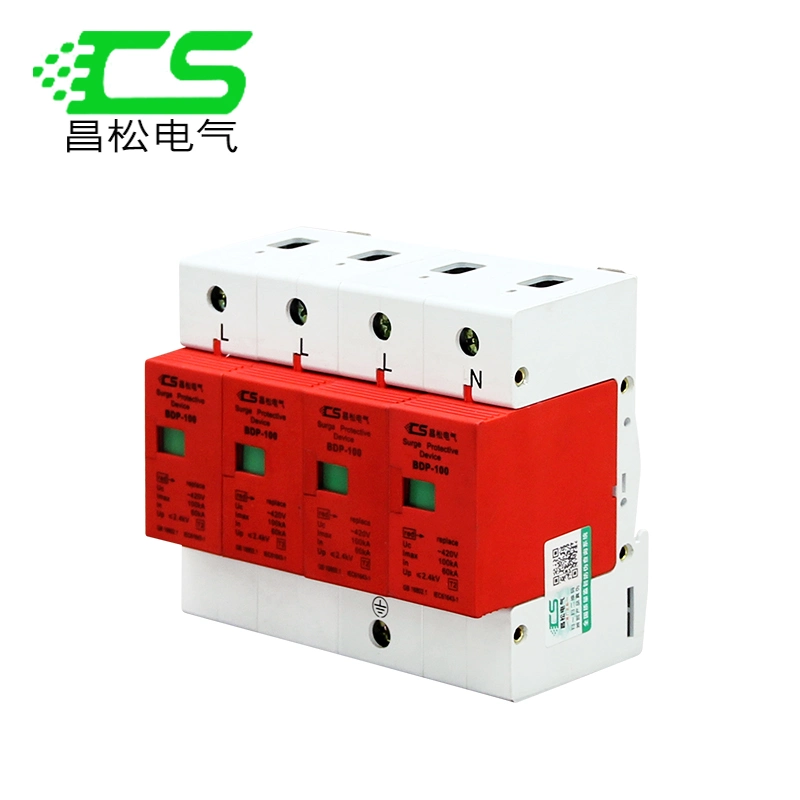 High quality/High cost performance Surge Protector 2 4 Pole AC DC Surge Protective Device