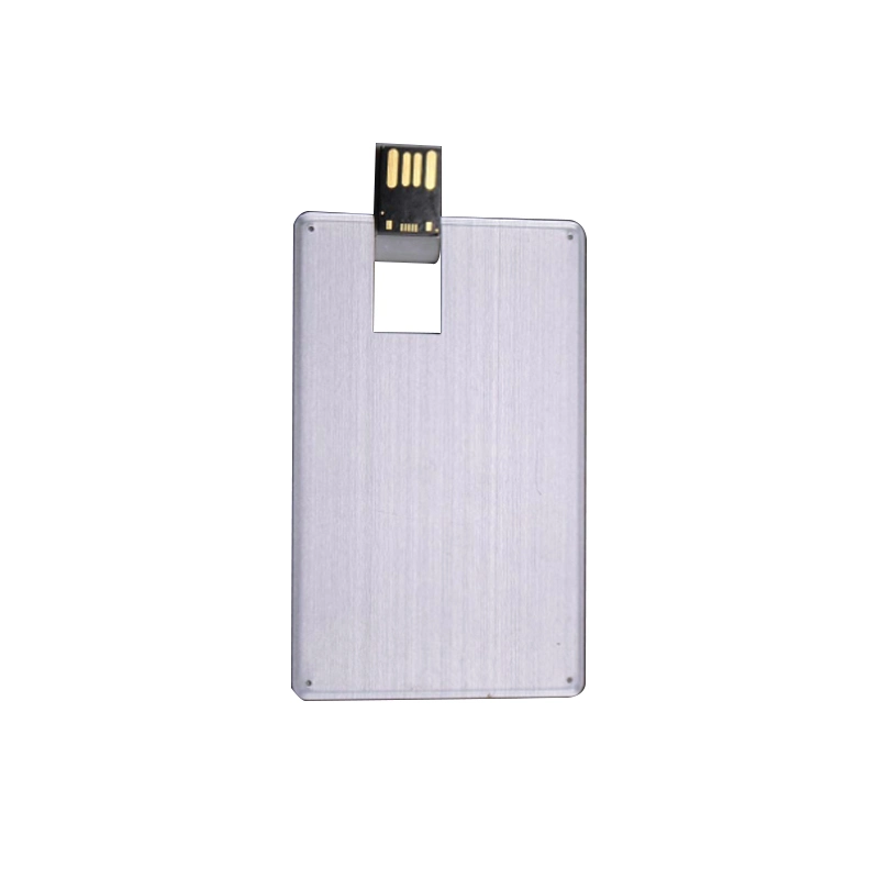 Credit Card USB Flash Drive Metal USB Pen Drive Logo Customized 32GB 64GB Memory Card/USB Flash Drive/USB Flash Memory/USB Pen Drive