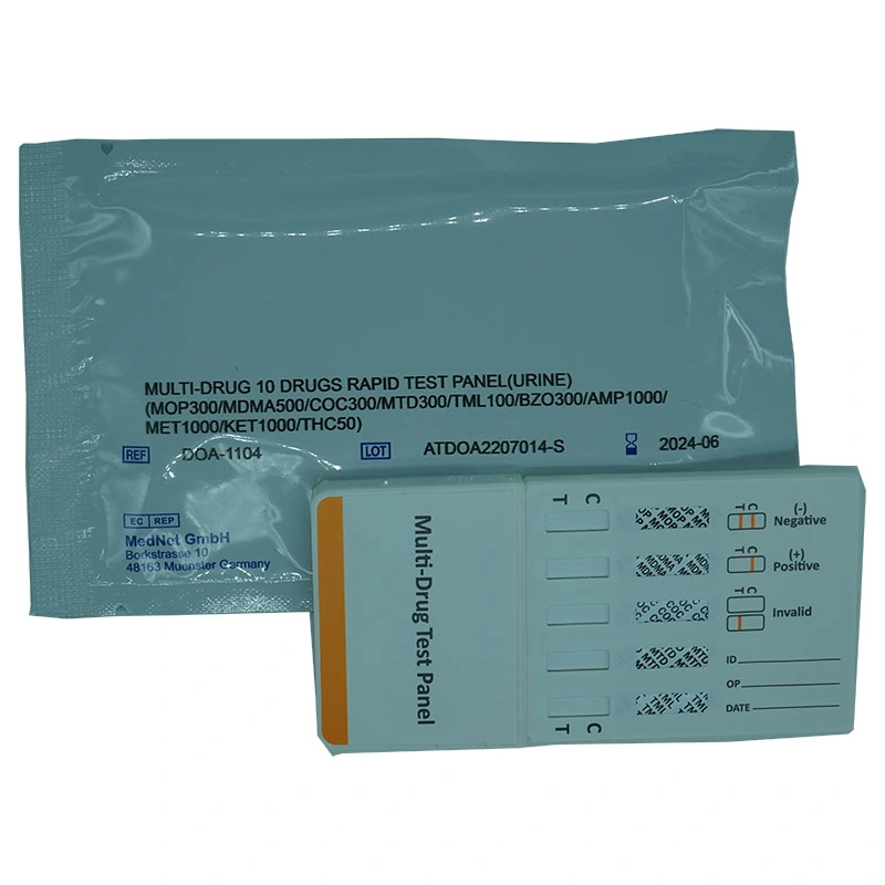 10 Panel Diagnostic Screen Urine Drug Abuse Rapid Test Kit