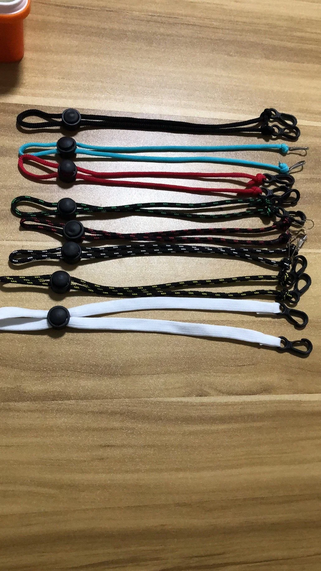 Adjusted Face Masks Lanyard with Hook and Multi Colour