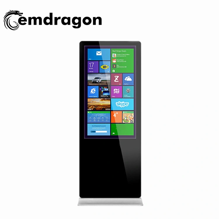 Werbung Display Bildschirm Digital Signage Ad Player Kiosk Mall Werbung Kiosk mit 32-Zoll-Touchscreen für CE-Zertifikate