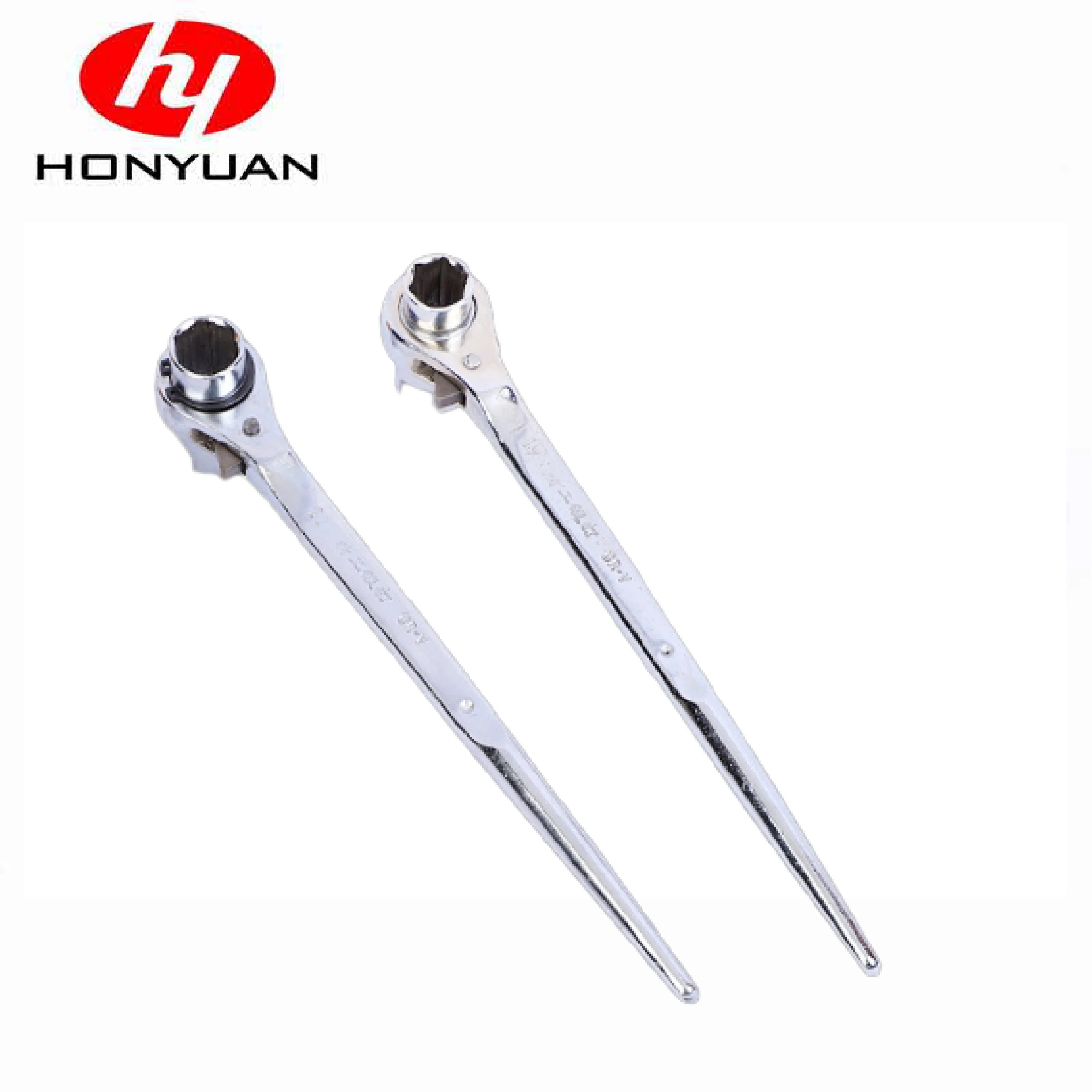 Hardware Tool Ratchet Wrench Hand Tool with Double Sided Sharp Tail