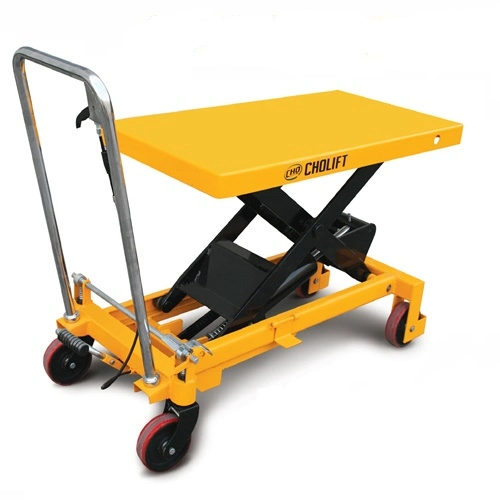 China Economic Hydraulic Cylinder Lifting Table Option with Board