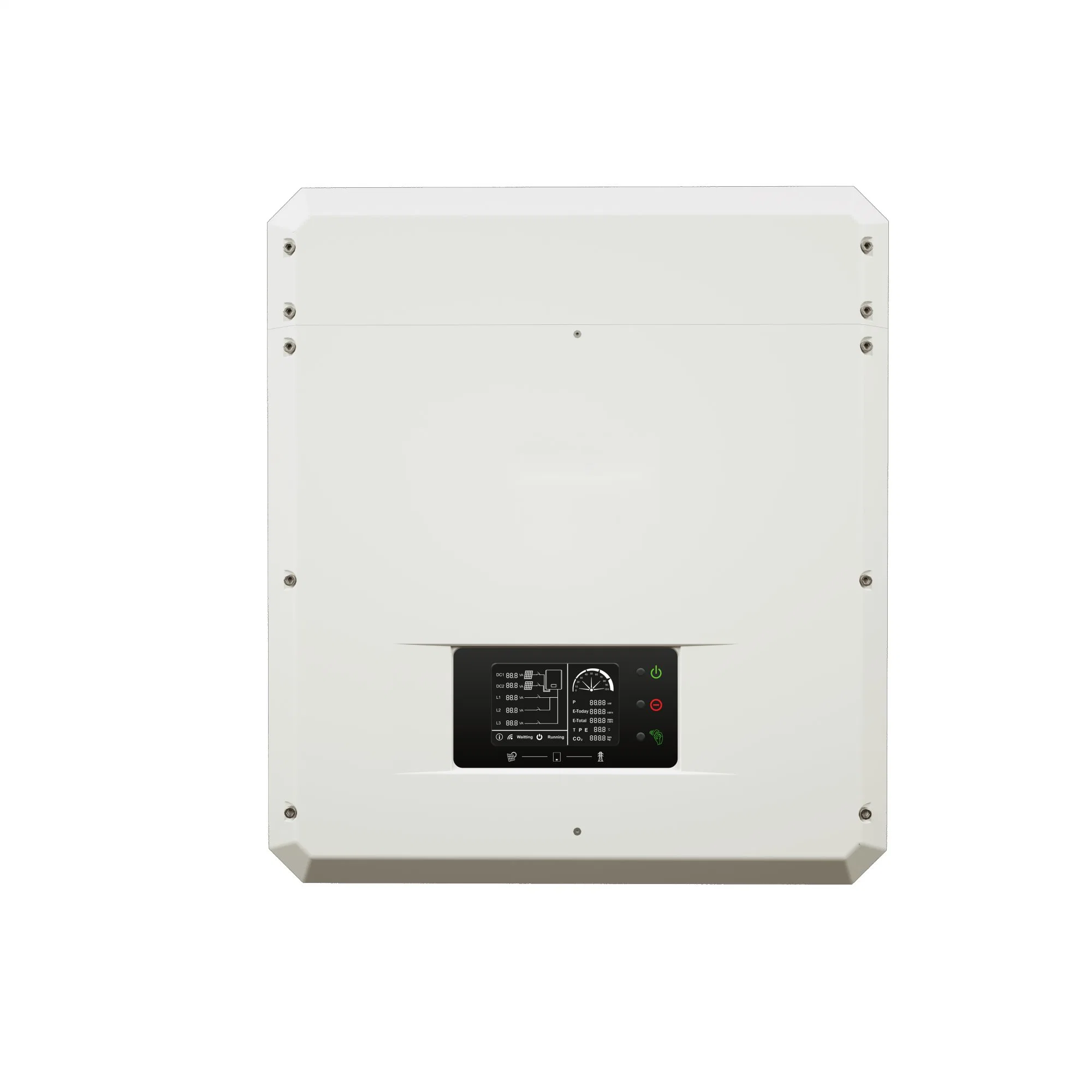 IP65 Inversor Solar Grid Tie 1kw, 2.2kw, 3kw, 3.6kw, 4.4kw, 5kw, 6kw Monofásico na Rede com WiFi.