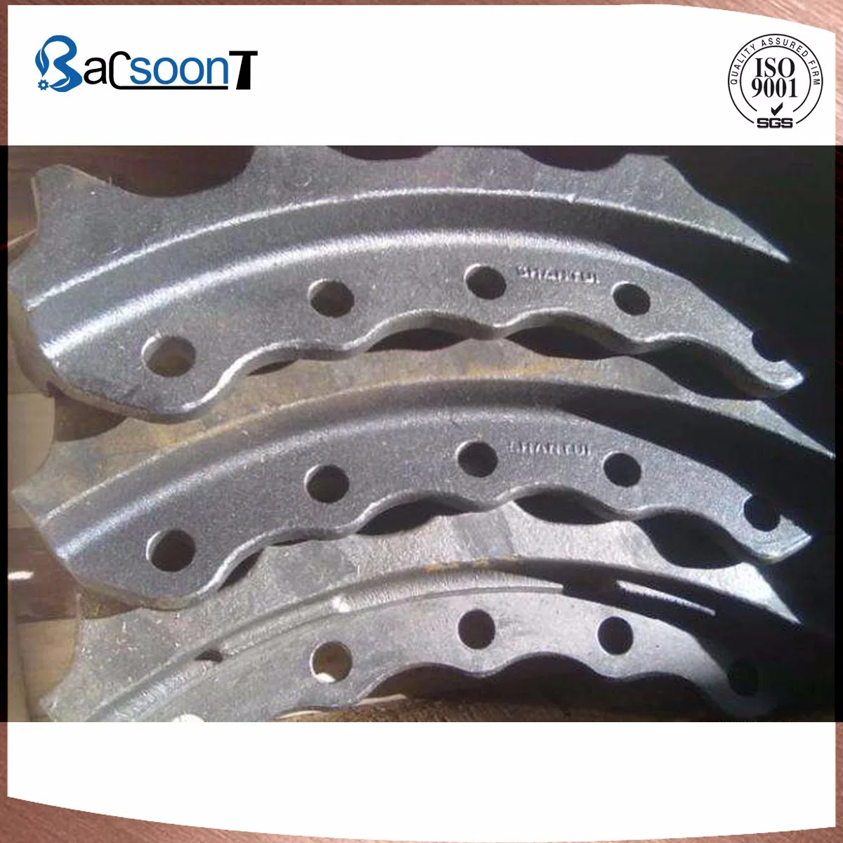 Steel Casting Sprocket Segment/Sprocket Rim Engineering Machinery in China