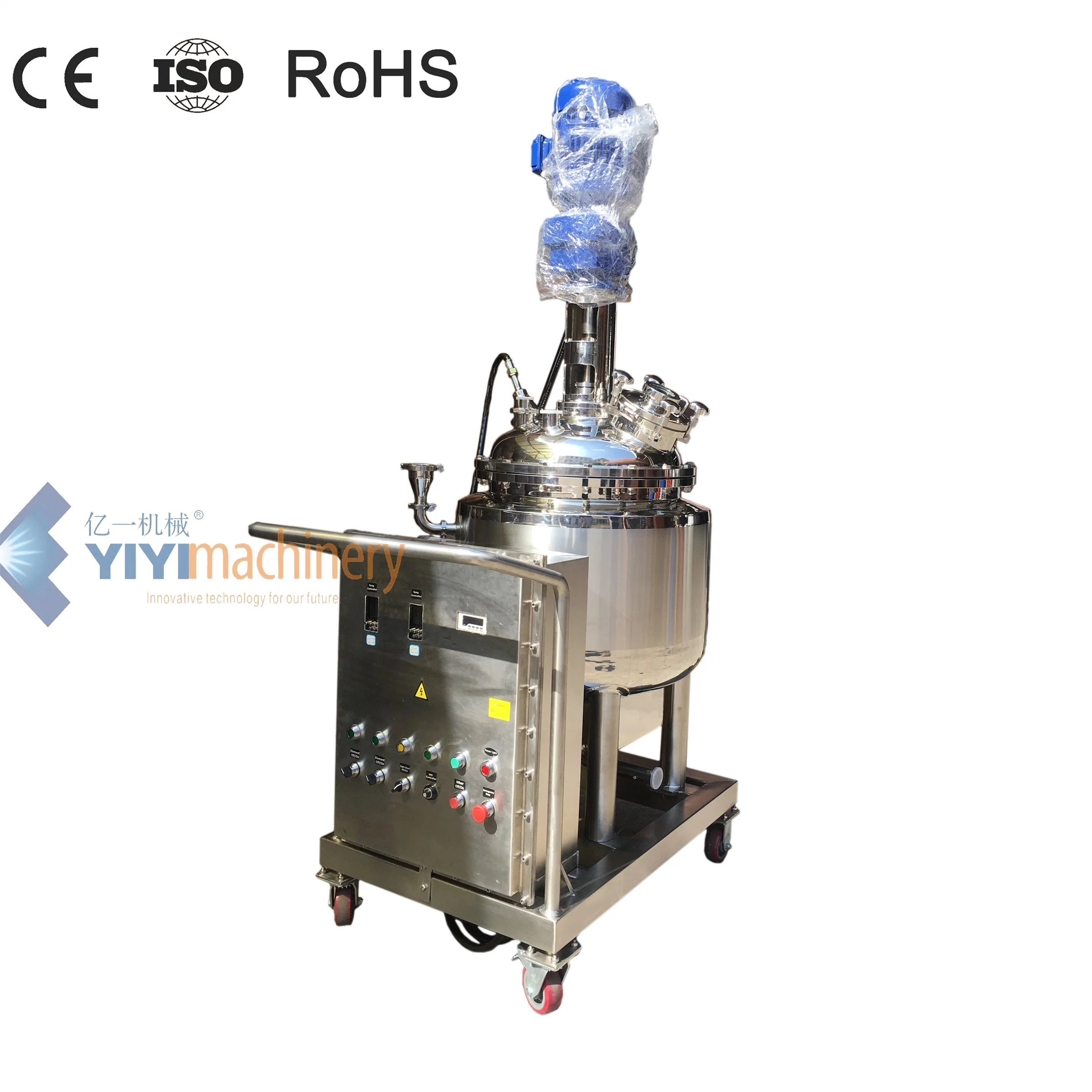 Sanitary Stainless Vessel Liquid Chemical Mixing Machine Mixer Stainless Steel