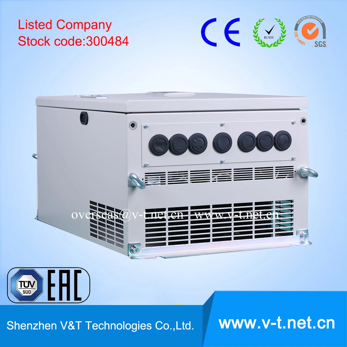 V&T V5-H 0.50Hz/200% Starting Torque in Low Speed Region AC Converter 37 to 110kw - HD