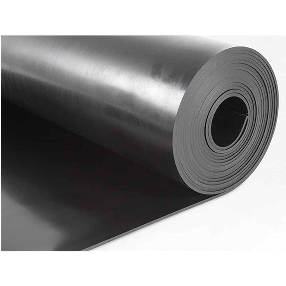 High Temperature Resistant Transparent Silicone FKM FPM Rubber Sheet with Custom Size