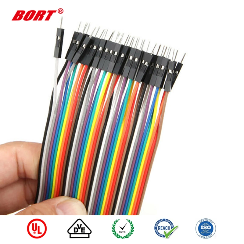 105 Degree VW 1 300V Flat Ribbon Electric Wire UL2468 18AWG Wire Electrical Cable