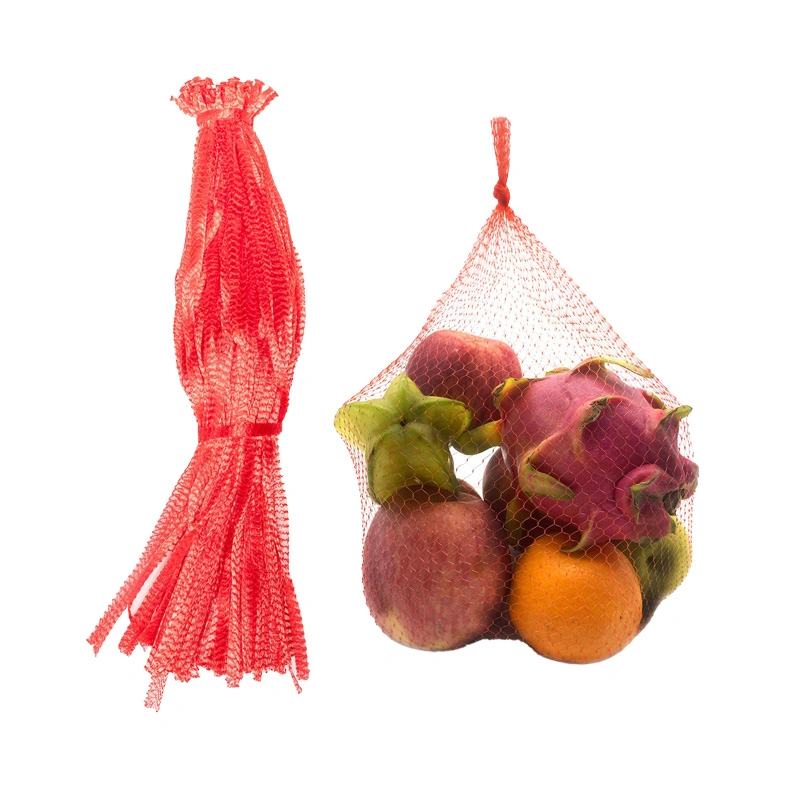 Reusable Small Plastic Packaging Orange Potato Ginger Fruits Vegetable Garlic Onion Net Mesh Bags