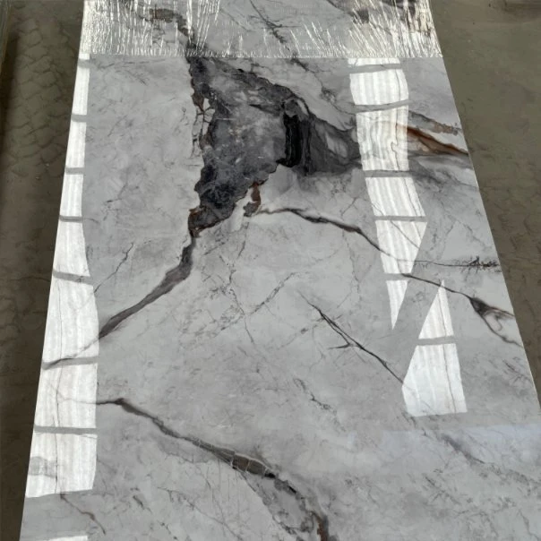 Discount 1220*2900mm Waterproof UV Marble Sheet Interior Wall Panel in Stock