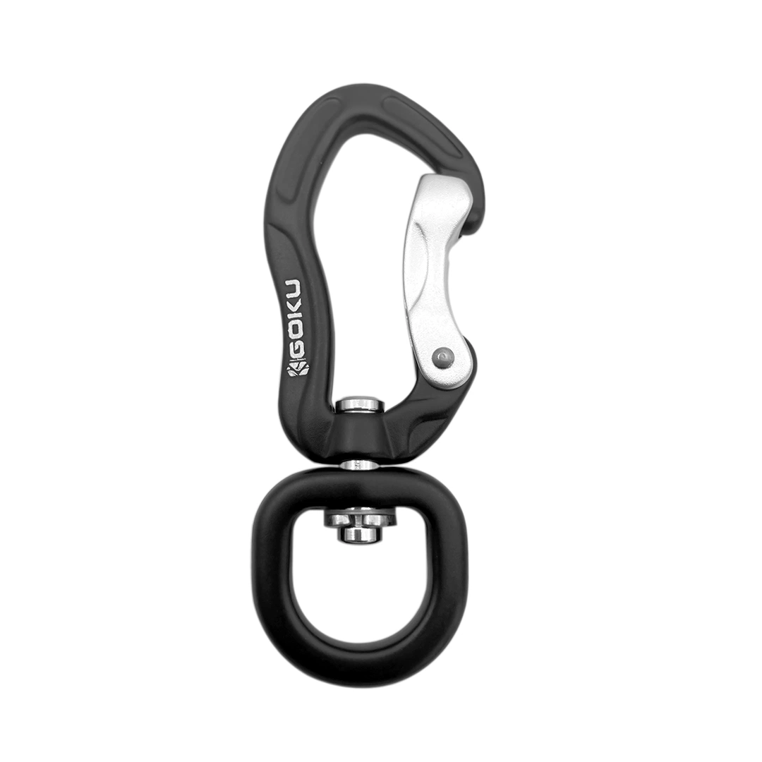 Swivel Rotating Locking Securing Pets Dog Leash Camping Hiking Hooks