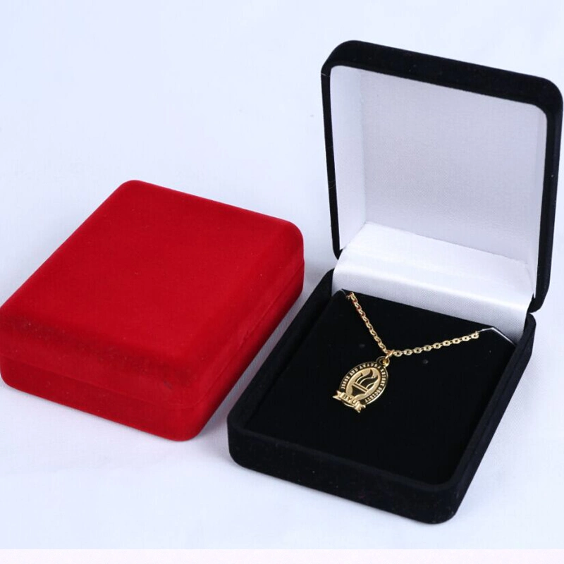 Factory Custom Plastic Velvet Presentation Box Manufacturer Customized Gift Display Box for Packing Lapel Pins Badges Medals Coins Cufflinks Jewelry Souvenirs