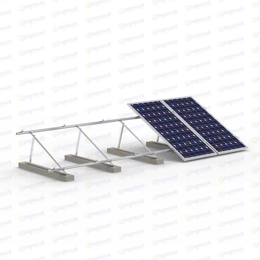 Techo Comercial Soporte fotovoltaico Guía de instalación raíl Panel solar stent