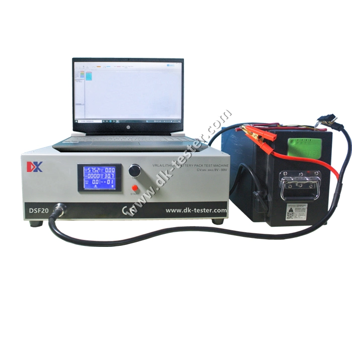 Auto Run Lithium-Ion Battery Pack Automatic Cycle Charge and Discharge Capacity Online Analyzer Tester Wide Voltage Range 9V-99V 20A