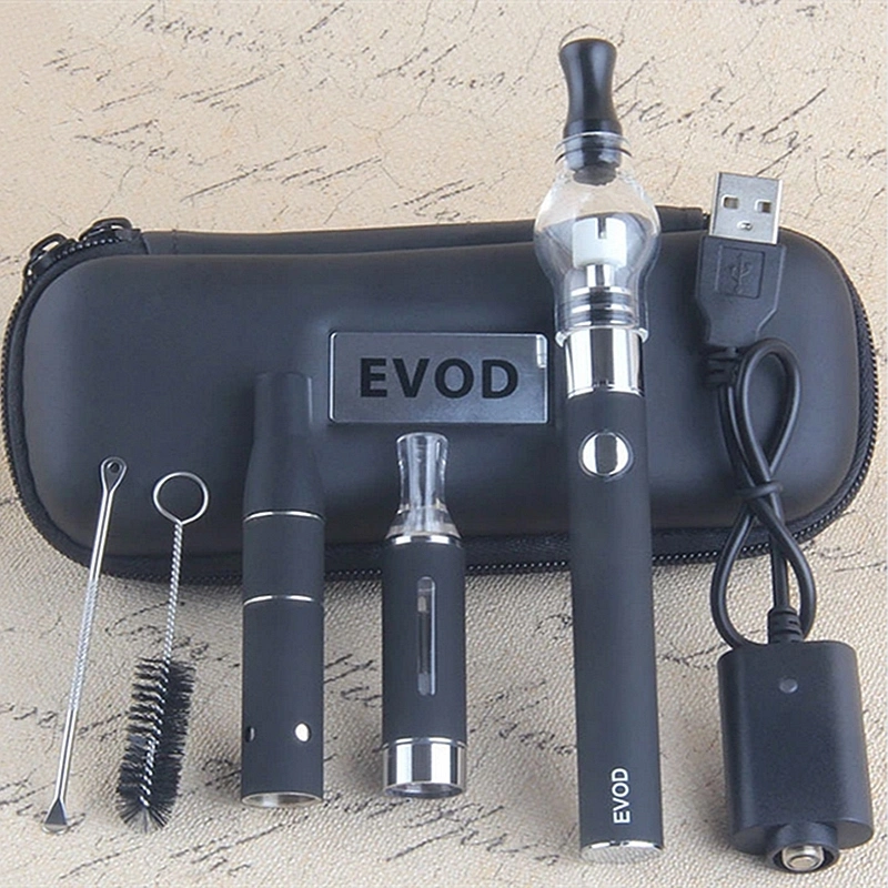 Venda por grosso de venda de fábrica vaporizador de ervas secas Evod Kit 4 em 1