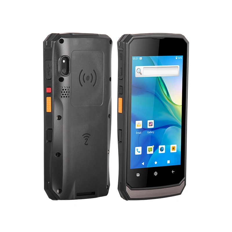 IP65 Waterproof Rugged 4400mAh Battery NFC 2D Code Scanner