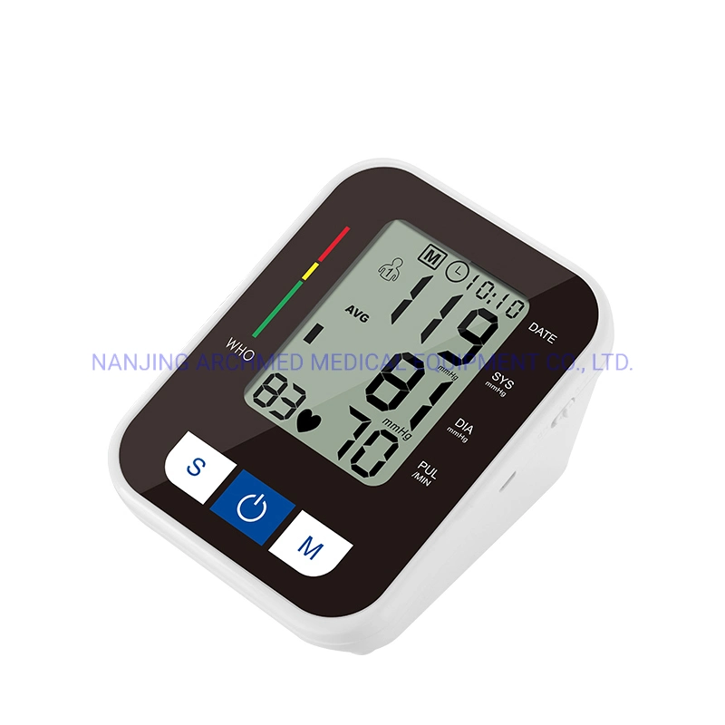 CE Medical Home Care Automatic Upper Arm Electronic Blood Pressure Monitor with LCD Display and Voice Broadcast