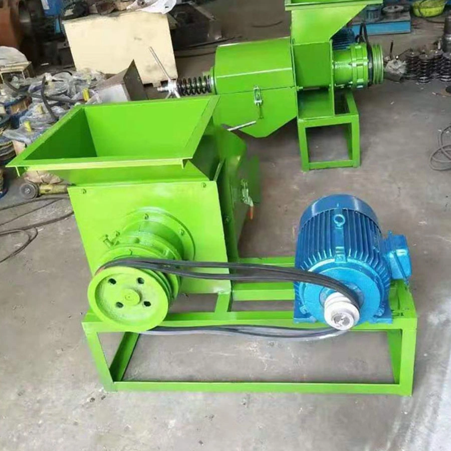 Petite machine de presse à huile de palme de 350-500 kg/h à vendre avec double vis.