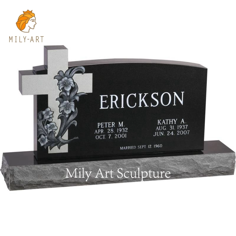 Wholesale/Supplier Custom Granite Upright Cemetery Monument Headstone