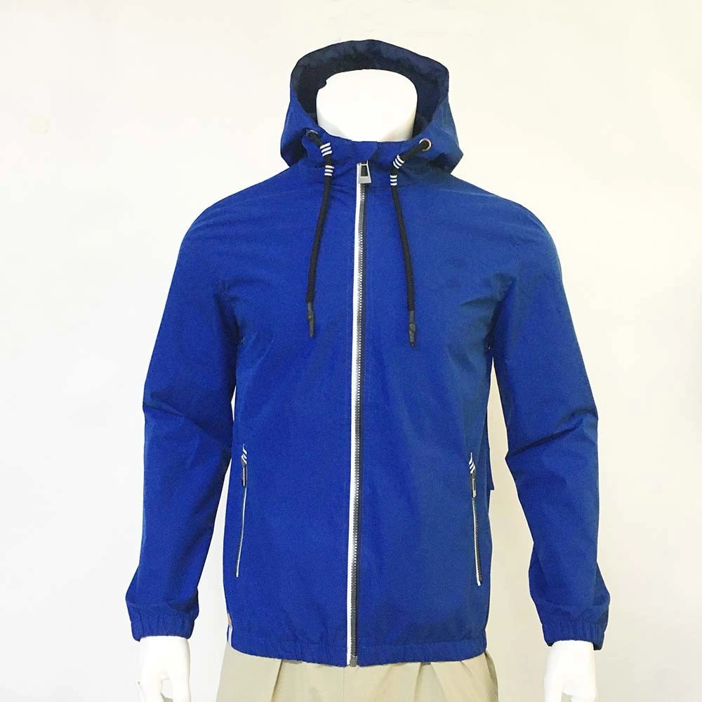 Viento de los hombres chaqueta impermeable ropa ropa con buen precio.