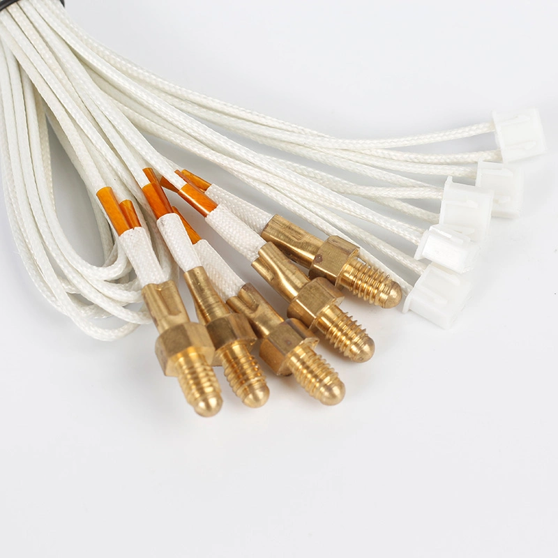 100K Brass Shell Probe PT100 Sensor Temperature Humidity Sensor Ice Cream Temperature Sensor Ntc 3950