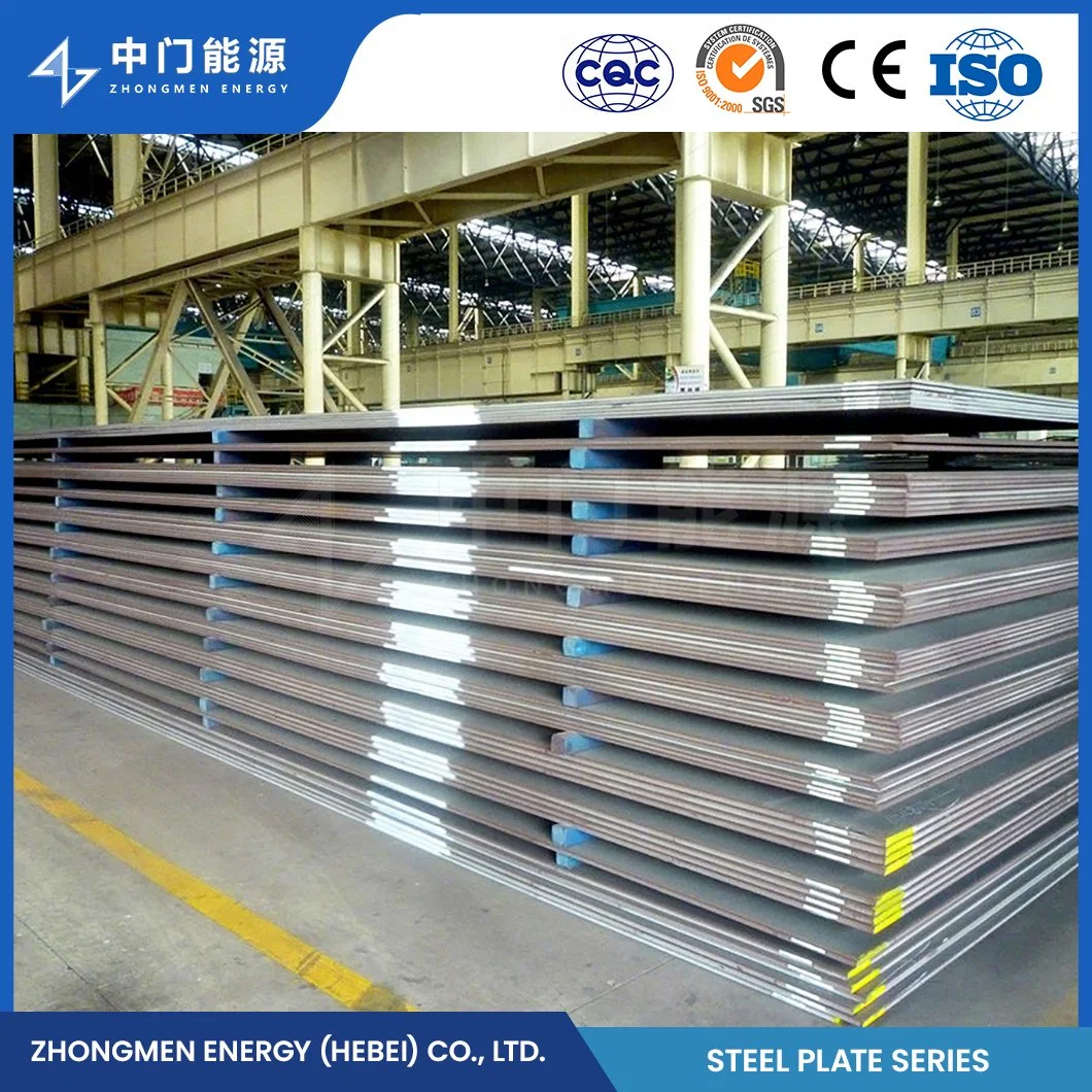 Zhongmen Energy St12 Cold Rolled Steel Sheet Factory China Hot Rolled Steel Sheets ASTM A36 Q390ex Grade36X 16mngx A3X Ss330X S235jr Carbon Pipeline Steel Plate