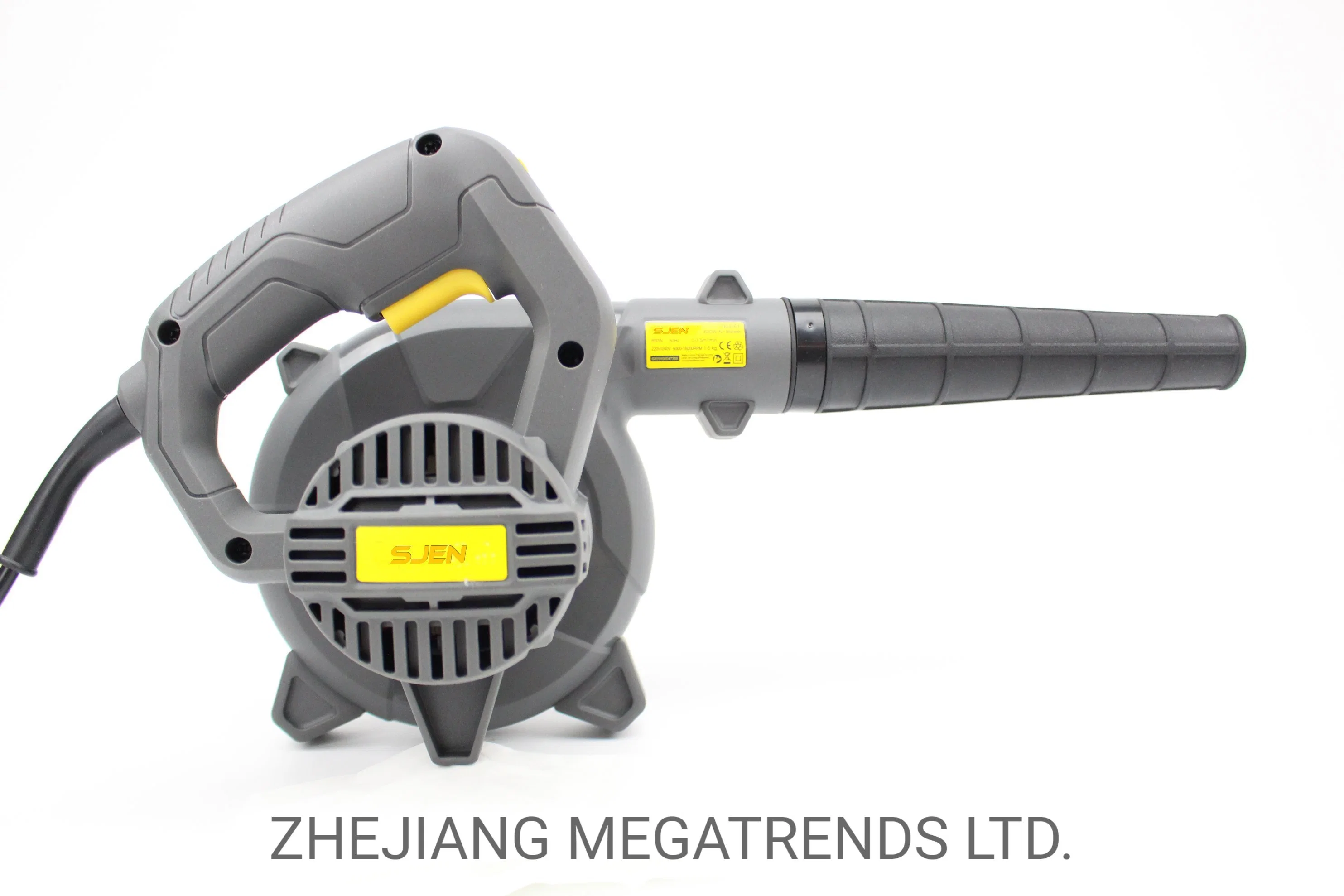 600W Electric Mini Blower with Blowing and Sucking Function, Used in Household, Yard and Outdoor