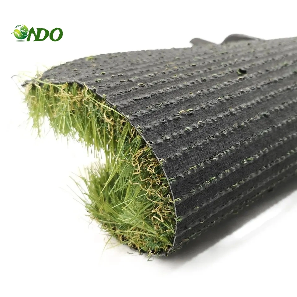 Verde caliente de venta de fábrica de alfombras de Césped Artificial Césped rollos de césped artificial al aire libre Jardín