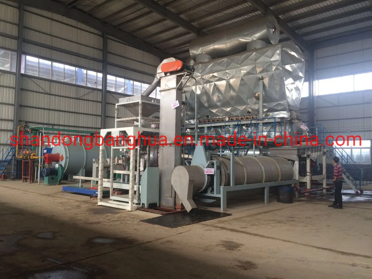 15000 Ton/Year Calcium Chloride Fluidized Bed Spray Granulation Cnbanghua