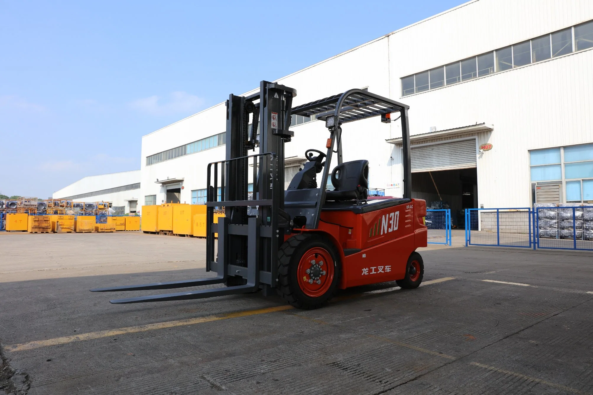 Toyota/Heli/Hangcha Diesel Battery Hydraulic Forklift Truck 6.0tons